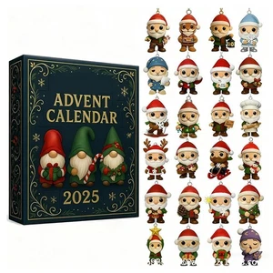 Calendari dell'Avvento 2025 - Calendario 24 Giorni Natale Conto alla Rovescia Regalo Natale Veloce - Foto 1 di 7