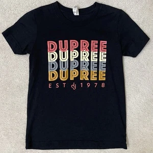 Bella + Canvas Kids "DUPREE Est 1978" Graphic Tee 10/12 - Picture 1 of 3