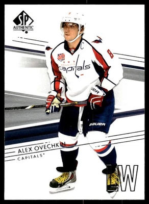 2014-15 SP Authentic #58 Alex Ovechkin Washington Capitals Hockey Card HOF - Image 1 of 2