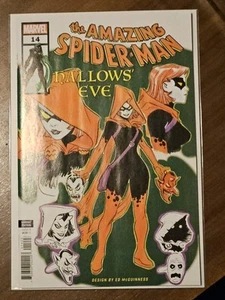 Amazing Spider-Man 14 908 1st Hallows Eve Ed McGuinness Variant Marvel Comics NM - Picture 1 of 2