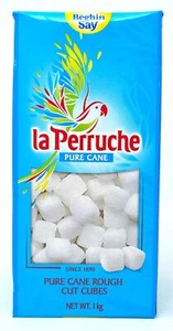 La Perruche Rough Cut White Sugar Cubes 1x1kg - Picture 1 of 1