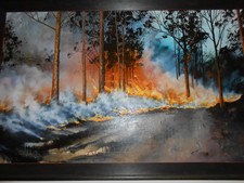 JOANNA LOGUE AUSTRALIAN OIL ON CANVAS PAINTING ORIGINAL