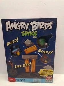 Mattel Angry Birds Space Game Open Box 2012 Complete - Picture 1 of 3
