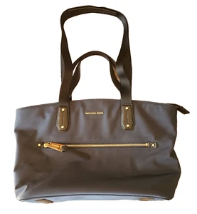 Michael Kors Tasche Schultertasche Handtasche Navy Nylon - Bild 1 von 10