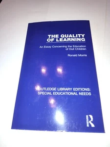 The Quality of Learning: An Essay Concerning the Education of Dull Children - Imagen 1 de 6