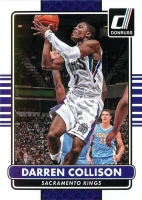 Tarjeta base de baloncesto Darren Collison 2014-15 Panini Donruss #86 Sacramento Kings Foto 1 de 2