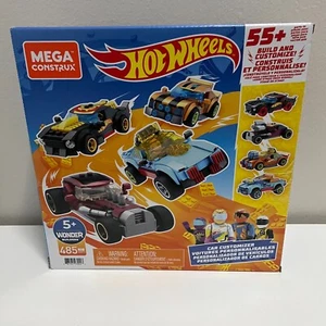 Hot Wheels Mega Construx Building Sets Car Customize 485 Piece Construction Set - Picture 1 of 5