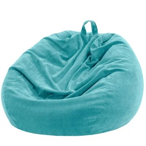 3 ft Bean Bag Chair Cover No Filler for Adults and Kids 300L Extra Large Stuf... - Picture 1 of 6