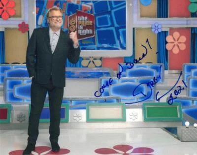 Drew Carey Signed Autograph 8x10 Photo - The Price is Right w/ Come On Down INSC - Image 1 of 4