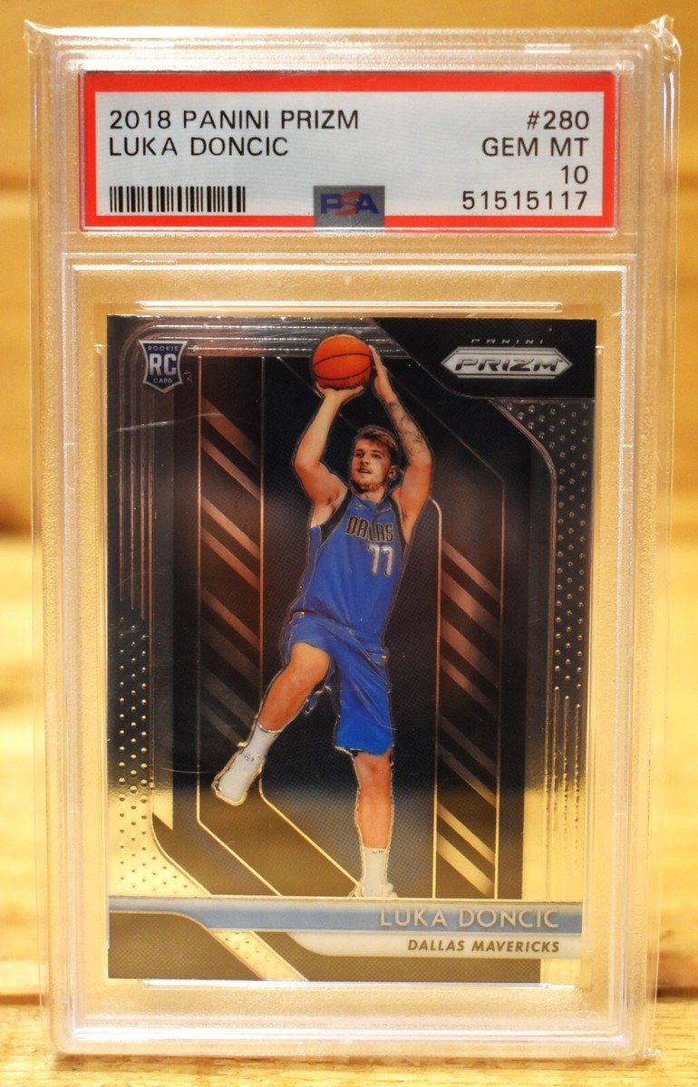Luka Dončić 10 Graded Basketball Rookie Sports Trading Cards