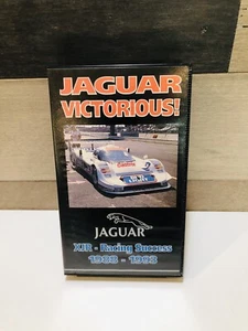 RARE VINTAGE - JAGUAR Victorious XJR Racing Success 1988-1993 VHS Tape - Picture 1 of 6