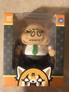 Aggretsuko The Loyal Subjects DIRECTOR TON w/ Mug And Golf Club Error 28 Stamp - Picture 1 of 5