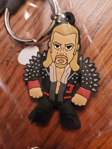 CHRIS JERICHO Micro Brawler Key Chain PWC All Elite Wrestling Crate AEW ROH WWE Cover