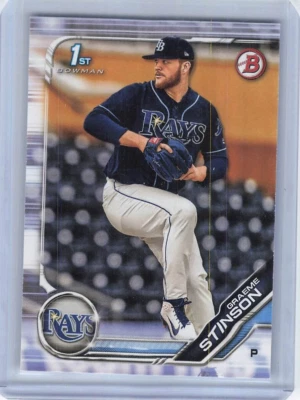 2019 Bowman Draft - Chrome #BD-116 Graeme Stinson - Image 1 of 2