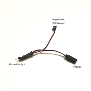 Professional Linkage Switch Control Module for RC Model Car Brake Light Spare MV - Picture 1 of 5