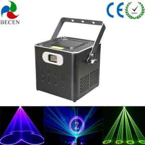 BECEN 4W RGB Animation Full color Laser stage light 4W projector ILDA Dj Stage - Picture 1 of 5