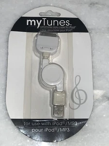 MYTUNES EINZIEHBARES DATENKABEL FÜR IPOD MP3 PLAYER ÜBERTRAGUNG MUSIK BILDER DATEN - Bild 1 von 11