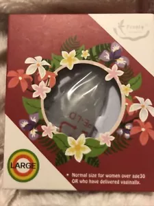 Freely Menstrual Cup,Premium Quality Medical Grade,1 Pack＆Carry Bag, Size Large - Picture 1 of 2