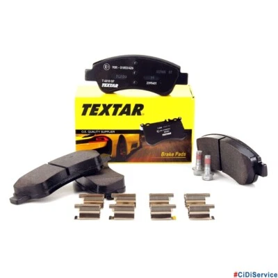 Kit 4 Pastiglie Freno Anteriori Textar Citroen C3 C4 DS3 Peugeot 207 208 Corsa F - Imagen 1 de 4