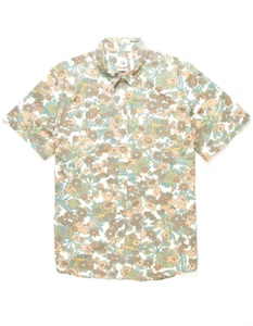 QUIKSILVER Men's S/S Button-Up Shirt MORNING TRIP - Small - WCL6 - NWT - Picture 1 of 1