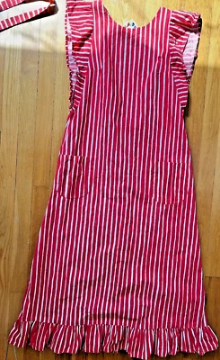 VESTIDO Marimekko vintage años 60 rojo blanco estampado rayas piccolo jokapoika vuokko 38 10 Foto 1 de 4