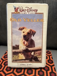 Vintage Old Yeller VHS Early 1980's Disney - Picture 1 of 4