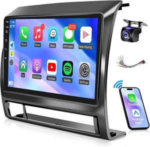 Radio estéreo de auto para Toyota Tacoma 2005-2015 inalámbrica Carplay y Android Auto 9" - Imagen 1 de 5