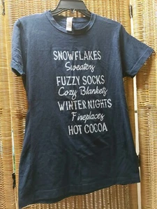 216 Tultex Women's Size M Classic Fit Fine Jersey Graphic T-Shirt NWOT - Picture 1 of 5