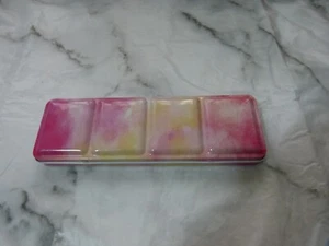 Empty Watercolor Palette, Metal Watercolor Tin with 24 Half Pans, Multicoloured - Picture 1 of 10
