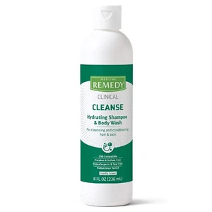 Medline Remedy klinisches feuchtigkeitsspendendes Shampoo & Duschgel 8 fl. Oz. Vanilleduft - Bild 1 von 7