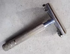 Vintage 1953 Gillette Super Speed Sicherheitsrasierer sehr sauber - funktioniert! - Bild 1 von 7