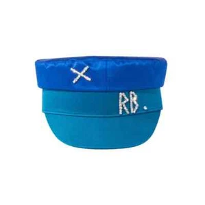 Cappello da donna di lusso perle RB lettera militare moda streetwear cappello navy - Foto 1 di 28