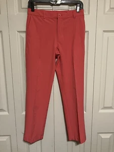 Vinyard Vines Girls Sz 16 Pink Performance Pants Adjustable Waist Staight Leg - Picture 1 of 9