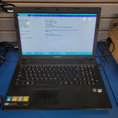 Lenovo G505 15.6in. Notebook AMD E1-2100 4GB RAM NO HDD - Image 1 of 4