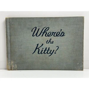 Hardcover Book Where's the Kitty? by Ruth Carroll 1962  - Bild 1 von 5