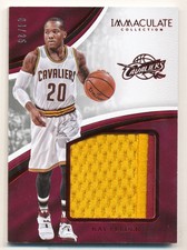 2016-17 Immaculate Collection Standout Materials Red #10 Kay Felder Jersey /25