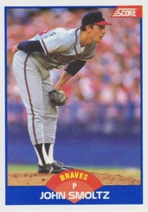 1989 Score Baseball Atlanta Braves Team Set **John Smoltz Rookie** - Imagen 1 de 1