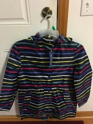 JOULES Impermeable Embalable Para Mujer DERECHO COMO LLUVIA TALLA 4 Rayas Multicolores Foto 1 de 4