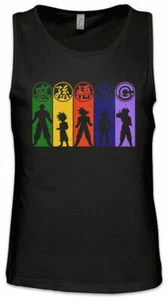 Anime Hero Goku Fighter Herren Tank Top Dragon Picolo Dragonball Muten Son Z - Picture 1 of 1