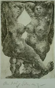 Rudolf SCHWAIGER (1924-1979) Female File. - Picture 1 of 1