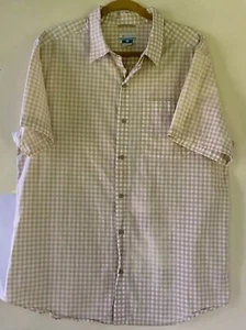 Camicia uomo taglia grande Columbia manica corta - Foto 1 di 5