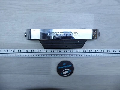 Honda VT700 1986 Shadow H1499-2) cubierta emblema horquilla delantera cromada Foto 1 de 4