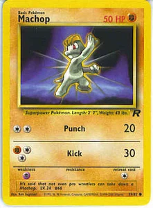 Machop 59/82 Team Rocket Unlimited Común ¡CASI COMO NUEVO! Pokémon - Imagen 1 de 1