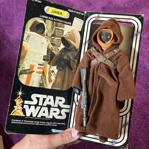 Jawa 8" 100 % komplette Figur Star Wars 1979 Vintage Kenner kostenloser Versand - Bild 1 von 20
