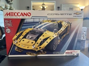 Meccano Corvette Erector Model Building Kit 17301 Engineering and Robotics 279pc - Picture 1 of 1
