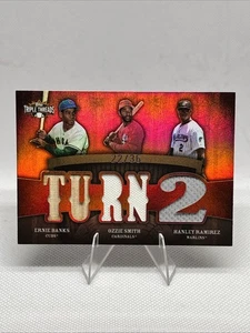 2009 Topps Triple Threads Relic Combos #TTRC33 Banks, Smith e Ramirez /36 - Foto 1 di 2