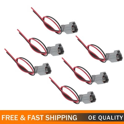 For 2006 Lexus GS300 2006-2015 IS250 Fuel Injector Connector Wire Plug  Qty 6 Foto 1 de 4