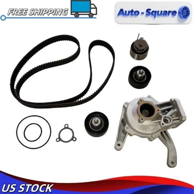 For 2005 2006 Jeep Liberty 2.8T Diesel Timing Belt Kit Water Pump 5142579AA US - Image 1 of 4