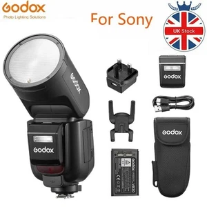 Godox V1 PRO S TTL HSS Li-ion Camera Flash 2.4G Speedlite Light For Sony 1/8000s - Picture 1 of 14