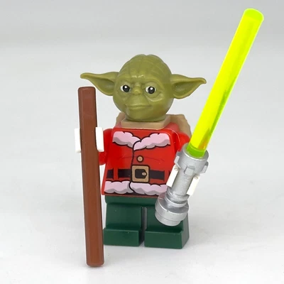 Lego Star Wars Santa Yoda Minifigura sw1071 Navidad Foto 1 de 2